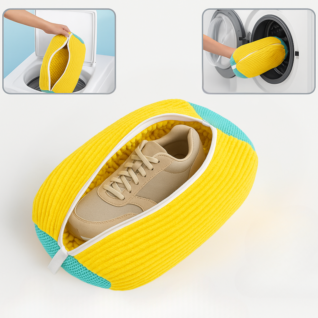Skanto | Shoe Wash Bag | Durable, Water-Repellent & Ideal for Cleaning Sneakers and Sports Shoes