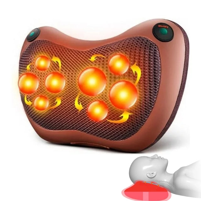 Skanto | Heated Neck and Back Massager | Muscle Relaxation and Pain Relief