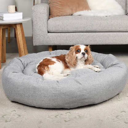 Skanto | Dog Calming Bed Soft Plus Anxiety Relief Plush Pillow