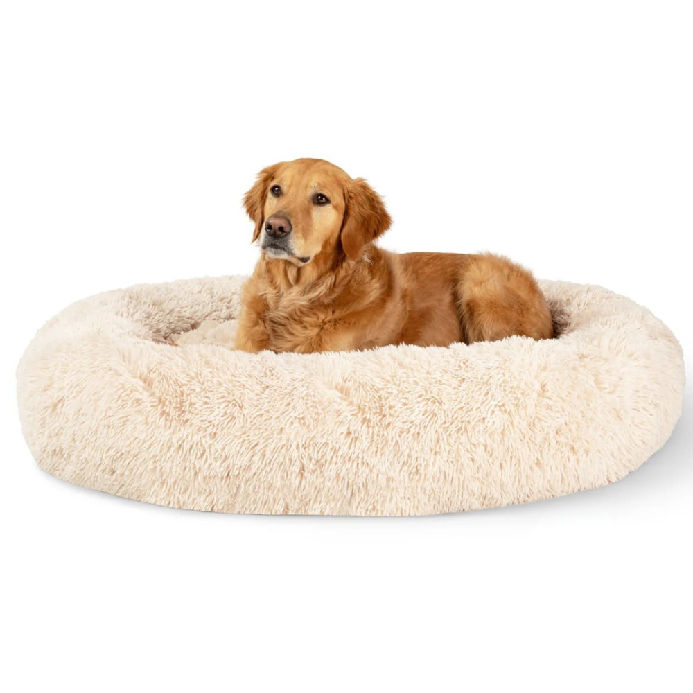 Skanto | Dog Calming Bed Soft Plus Anxiety Relief Plush Pillow