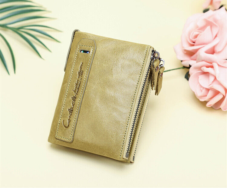 Stylish Double Zipper Wallet Bowlift
