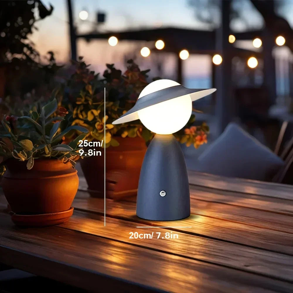 TouchGlow™ – Wireless LED Table Light with Charging Function