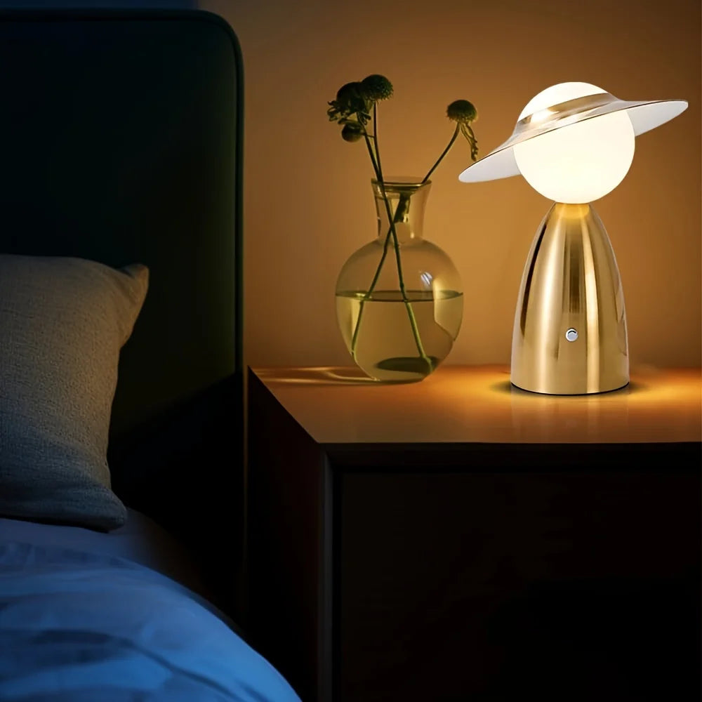 TouchGlow™ – Wireless LED Table Light with Charging Function