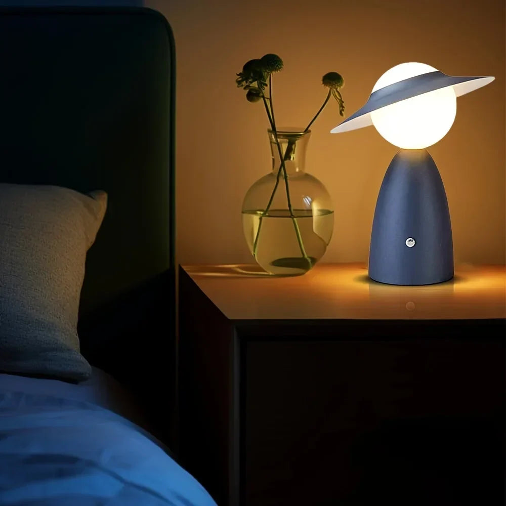 TouchGlow™ – Wireless LED Table Light with Charging Function