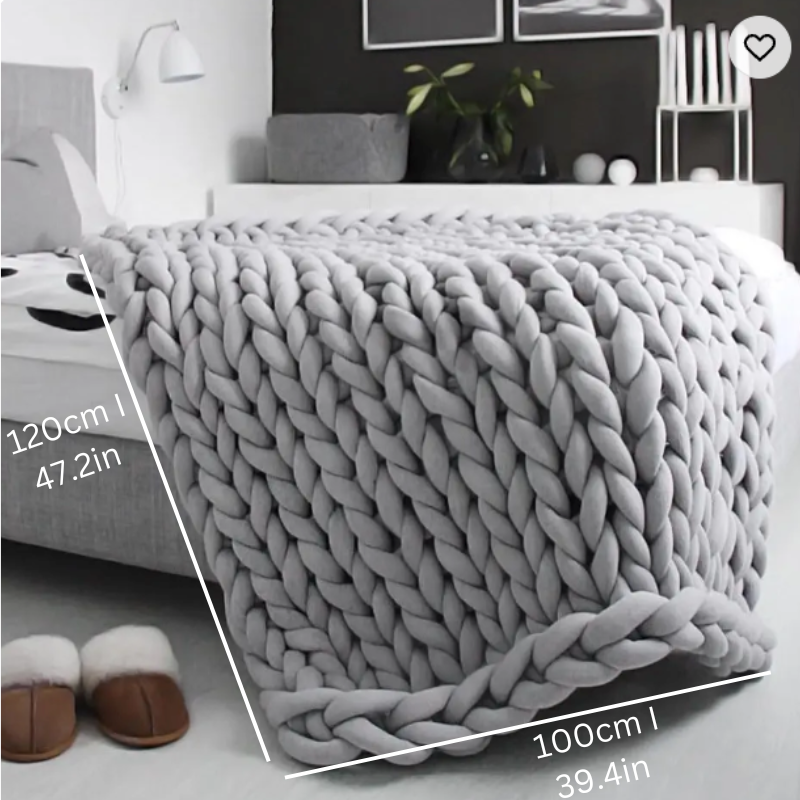 Skanto | Skanto Dreamblanket Weighted Blanket – Quilted Organic Cotton Blanket for Relaxation and Stress Relief