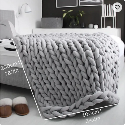Skanto | Skanto Dreamblanket Weighted Blanket – Quilted Organic Cotton Blanket for Relaxation and Stress Relief