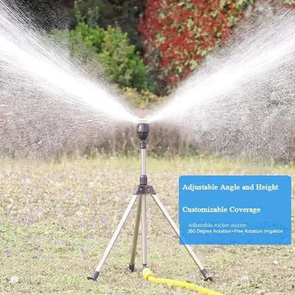 BowLift | Redating Tripod Lawn Sprinkler – With Turbo Function & Cooling Spray Mist