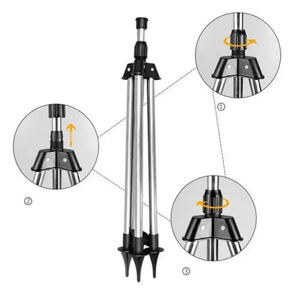 BowLift | Redating Tripod Lawn Sprinkler – With Turbo Function & Cooling Spray Mist