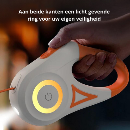 SafeWalk Leash – Illuminated Dog Leash for Safe Walking Bowlift