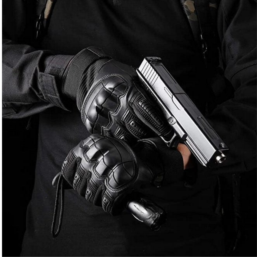 Skanto | Men's Tactical Hard Knuckle Work Gloves | Impact Resistant