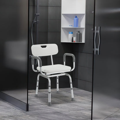 Shower chair shower stool 360° rotatable | Karnz