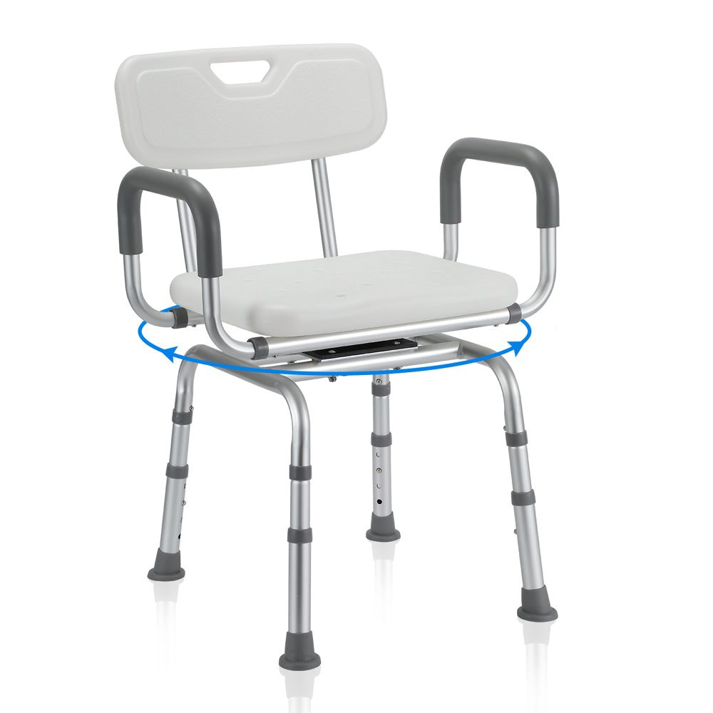 Shower chair shower stool 360° rotatable | Karnz