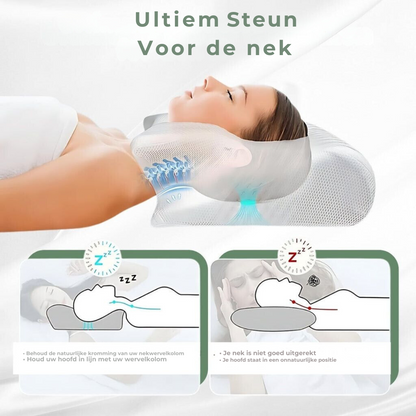Skanto DreamAlign Orthopedic Pillow – Luxury Memory Foam Pillow for Neck Pain & All Sleeping Positions