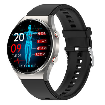 Skanto | One-Click Blood Sugar | Blood Glucose Blood Pressure ECG | ECG HRV Heart Rate Monitor Health Smartwatch