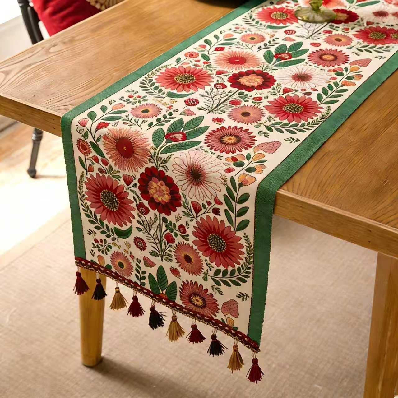 BowLift | European and American - Style Chenille Tablecloth