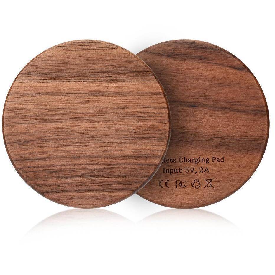 BowLift | Sustainable Qi Fast Charger made of Bamboo with Overheat Protection