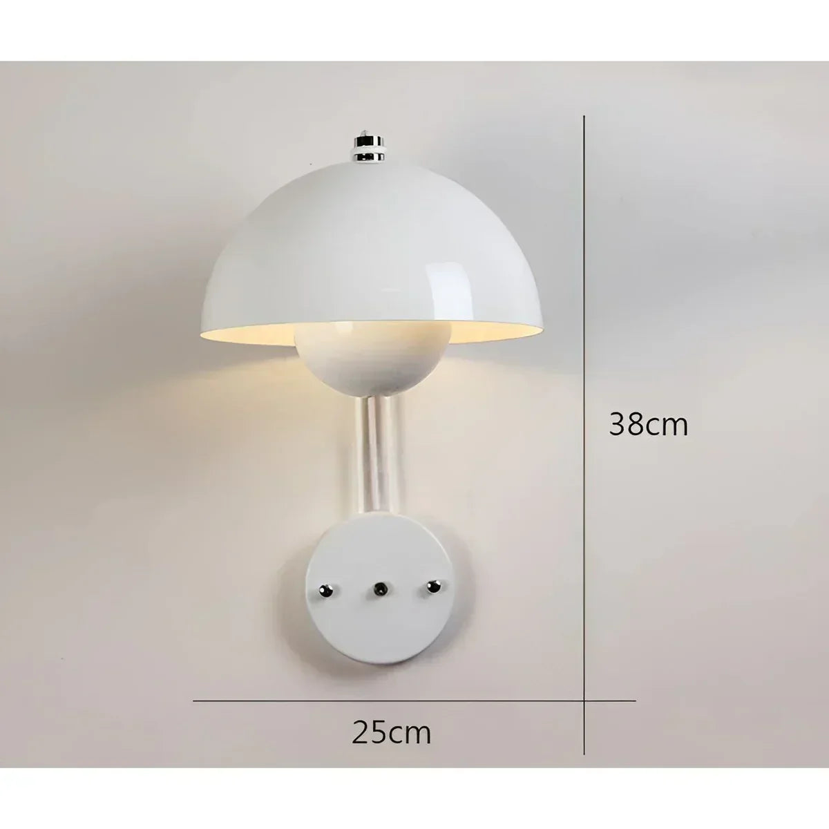 Skanto | BudLume - Mushroom Light Cozy Scandinavian Wall Lamp
