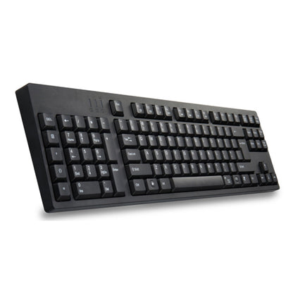 BowLift | Wired USB Left-Handed Keyboard with Dual HUB Function (Black)