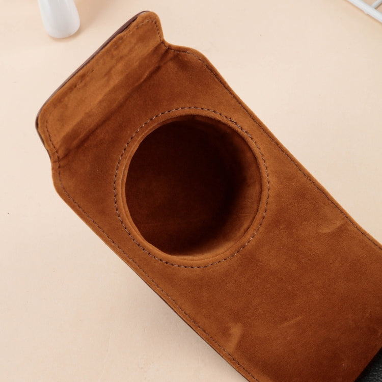 Skanto | For FUJIFILM X100VI Full Leather Camera Case with Strap (Coffee)