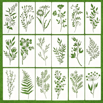 BowLift | DIY Decoration - Garden Fence Large Flower Drawing Templates