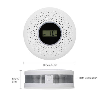 CombiVeilig Smoke and Carbon Monoxide Detector with Long-lasting Battery | Bowlift