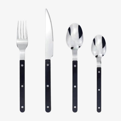 Skanto | 24-Piece Stainless Steel Cutlery Set with Engraving