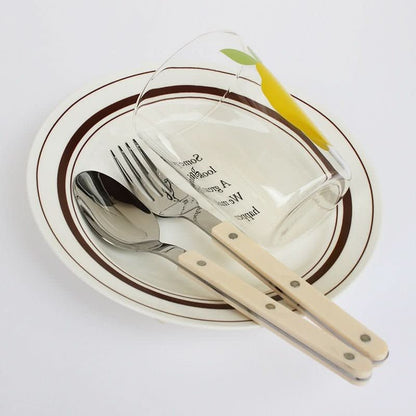 Skanto | 24-Piece Stainless Steel Cutlery Set with Engraving
