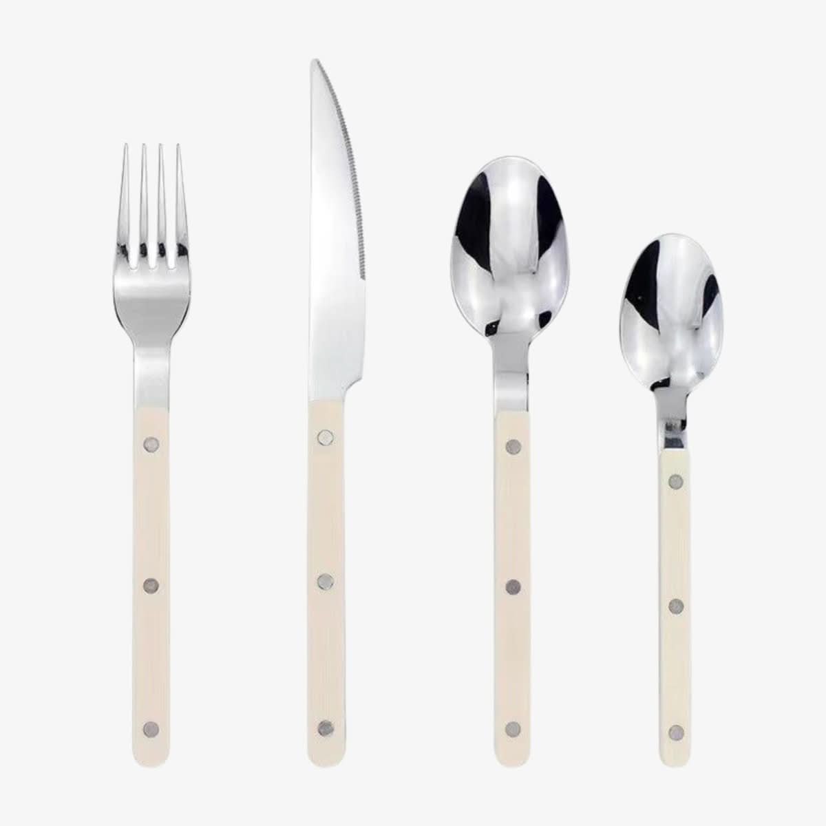 Skanto | 24-Piece Stainless Steel Cutlery Set with Engraving