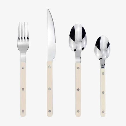 Skanto | 24-Piece Stainless Steel Cutlery Set with Engraving