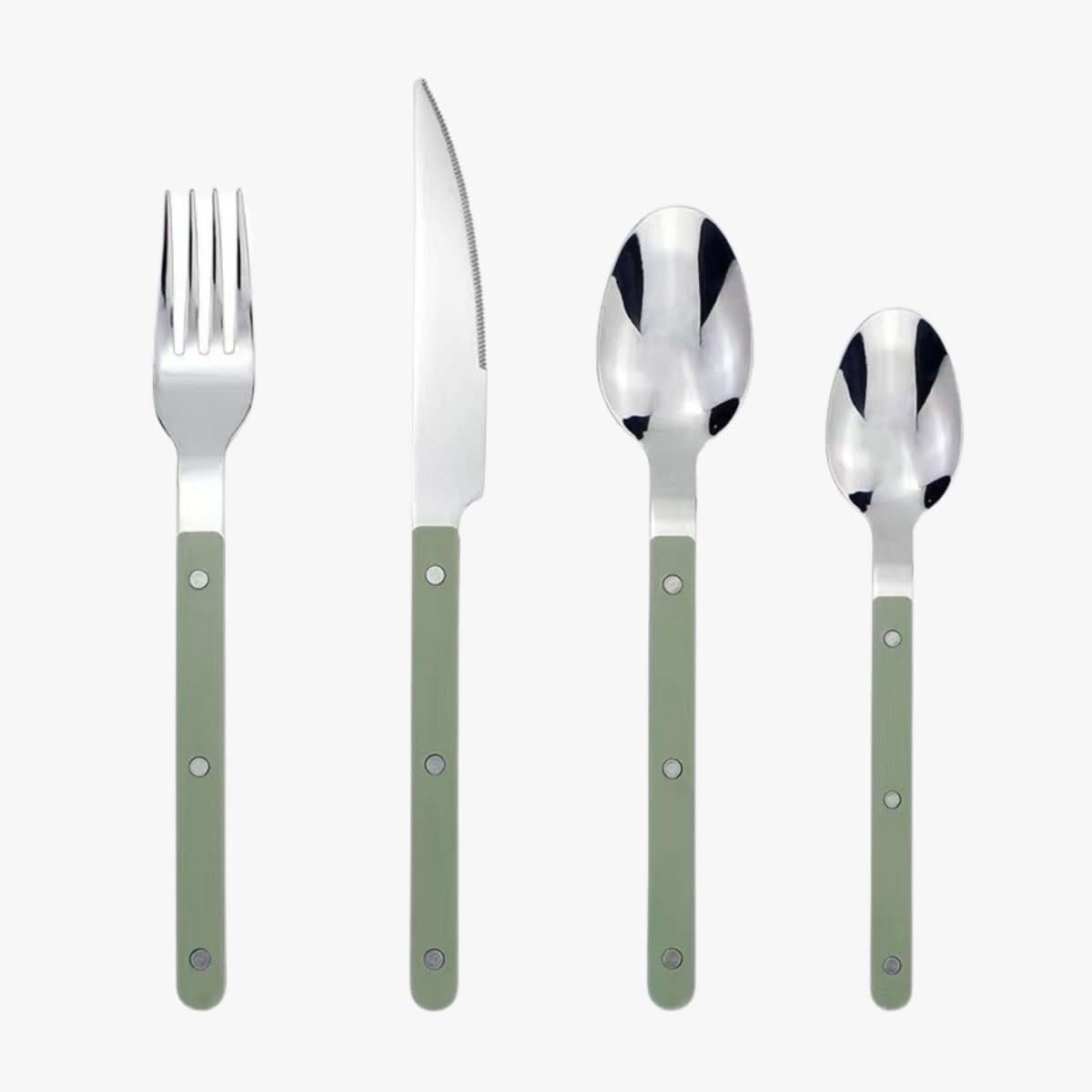 Skanto | 24-Piece Stainless Steel Cutlery Set with Engraving