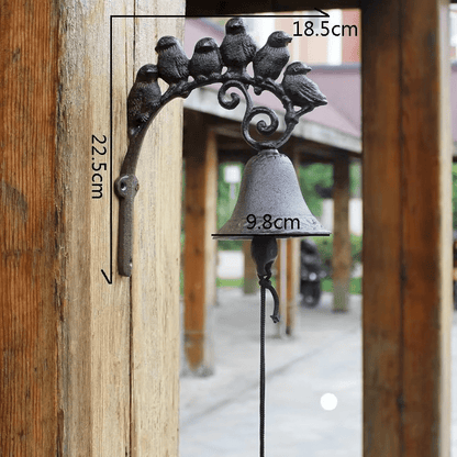 Skanto | Vintage Style Cast Iron Doorbell for Entrance & Garden