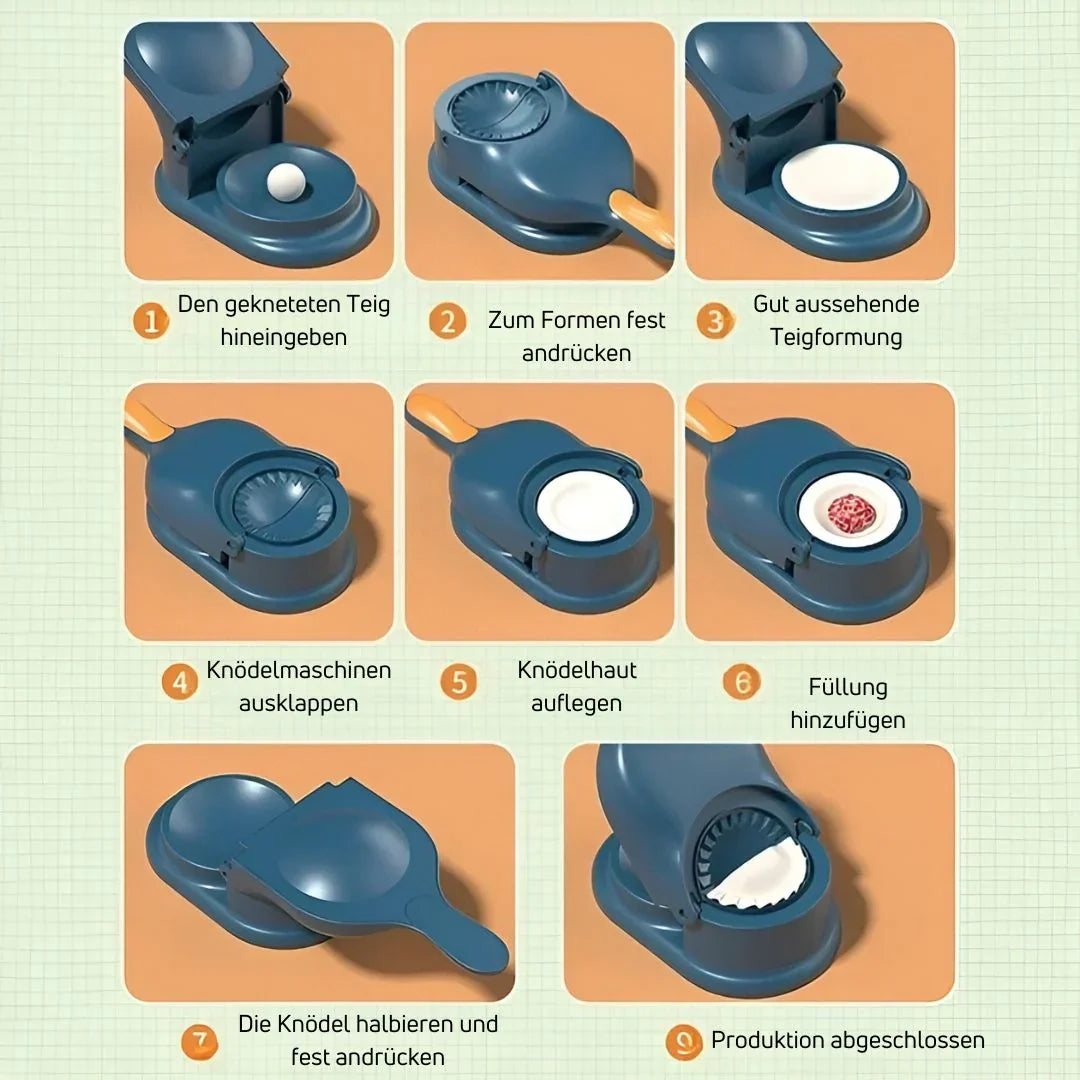 Skanto | 2-in-1 Dumpling Maker for Pockets and Fillings