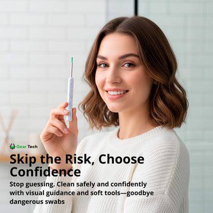 Skanto | EarScope Pro Earwax Removal Kit | High-Definition Camera & LED Light for Safe Home Use