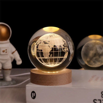 BowLift | SolarSphere – Crystal Solar System with LED Lighting | Educational & Decorative Gift