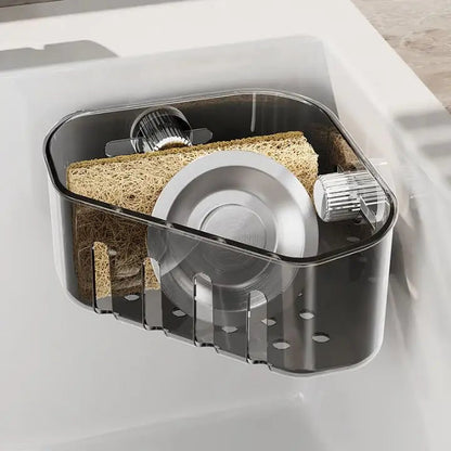 BowLift | Corner Dish Rack with Suction Cup – Space-saving, stable & drill-free