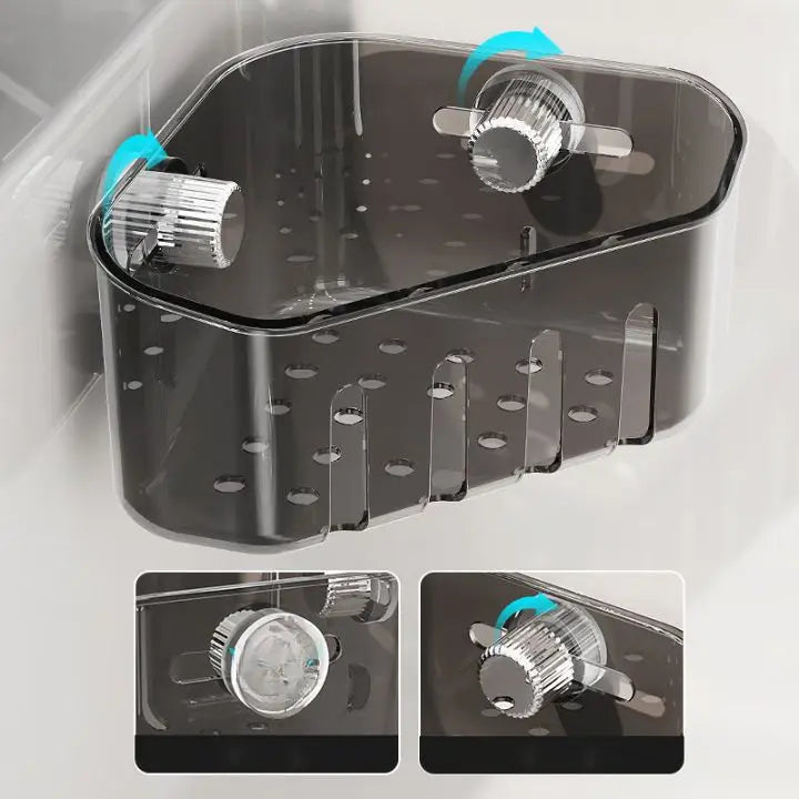 BowLift | Corner Dish Rack with Suction Cup – Space-saving, stable & drill-free