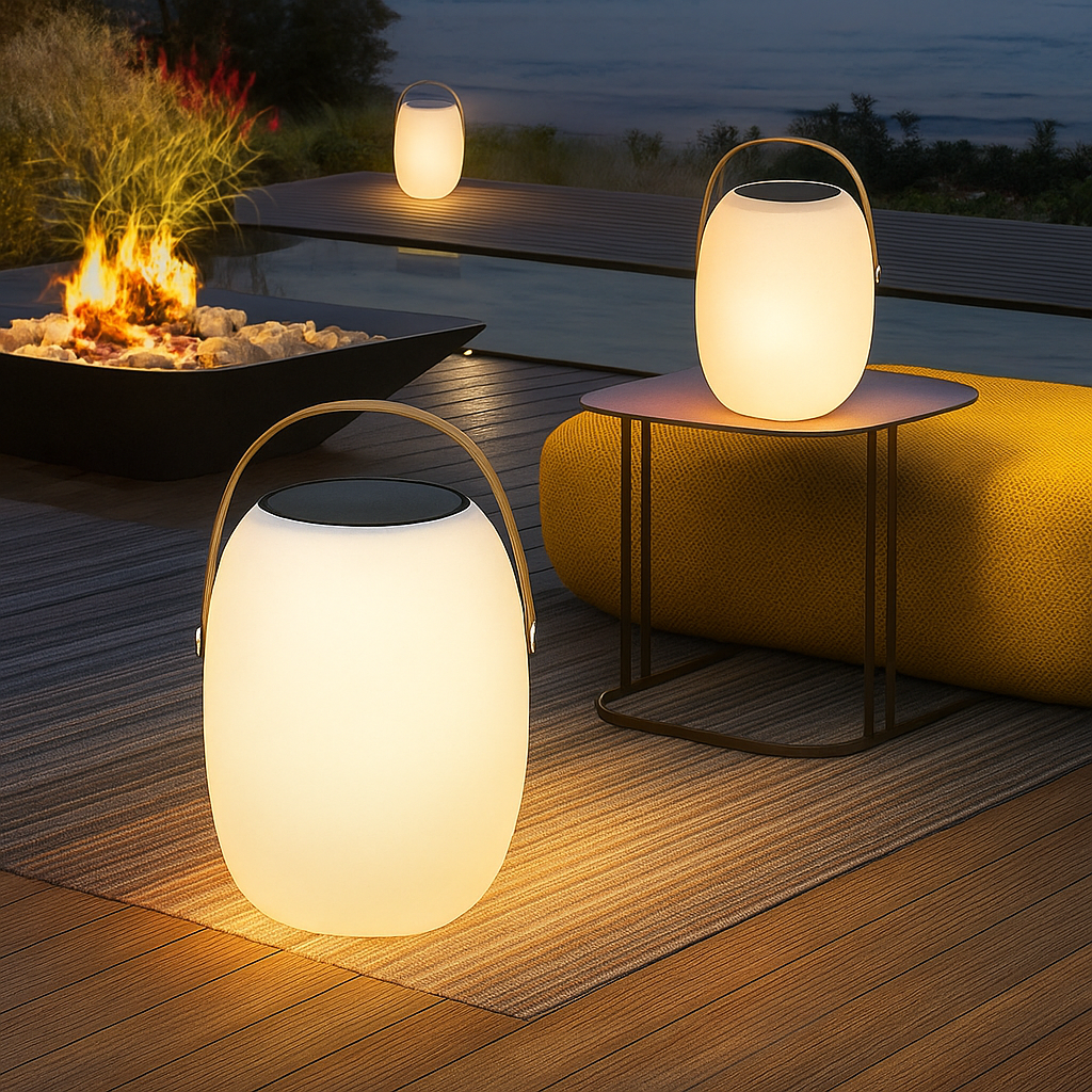 Solar LED Garden & Terrace Lamp