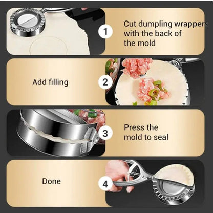 Stainless steel dumpling mold - Perfect dumplings quickly made