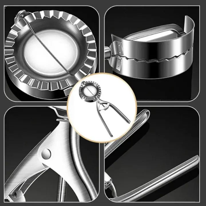 Stainless steel dumpling mold - Perfect dumplings quickly made