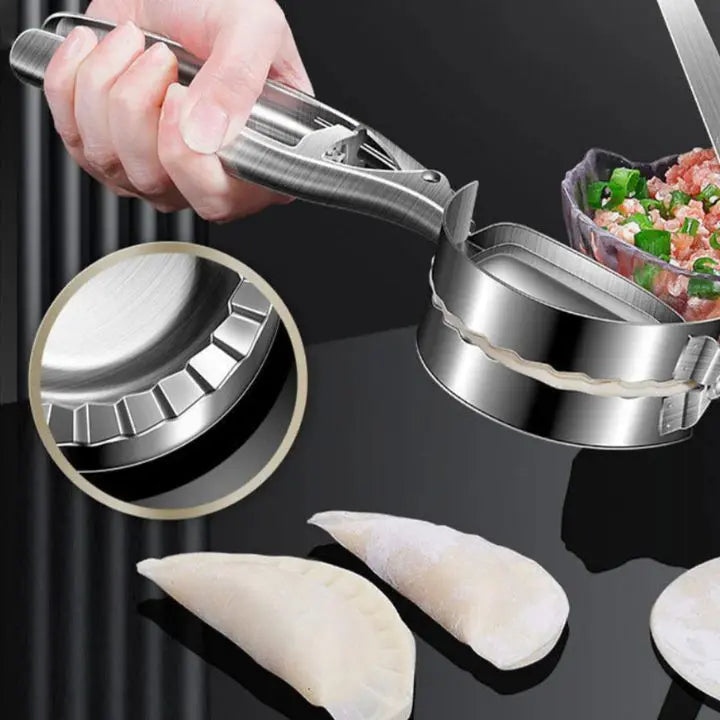 Stainless steel dumpling mold - Perfect dumplings quickly made