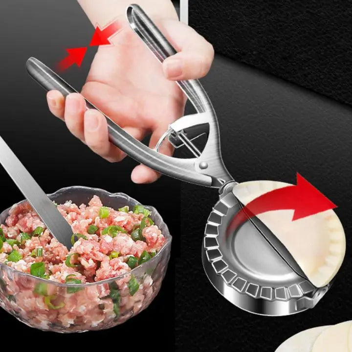 Stainless steel dumpling mold - Perfect dumplings quickly made