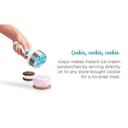 BowLift | Stainless Steel Ice Cream Scoop – With One-Hand Release & Ergonomic Handle