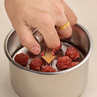 BowLift | Stainless Steel Meatball Maker – perfect spheres effortlessly