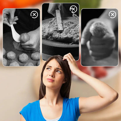 BowLift | Stainless Steel Meatball Maker – perfect spheres effortlessly