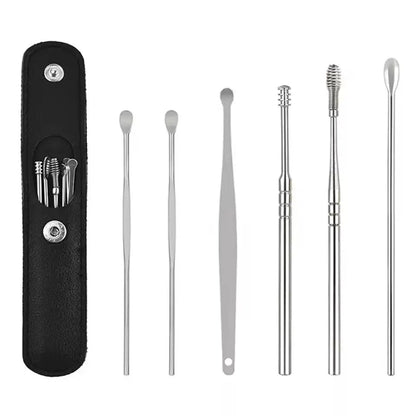 Stainless steel ear cleaning set – For safe and thorough cleaning