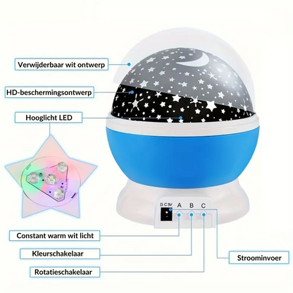 Skanto | Star Projector Night Lamp - Luna
