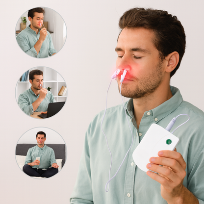 BowLift | Nasal Irrigation Infrared Light Therapy Device