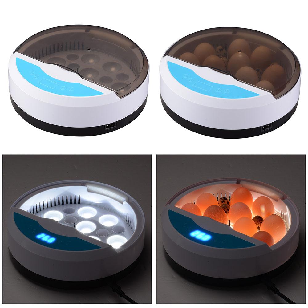 Skanto | Egg Incubator for Chicken Eggs Inkubator for Egg Hatching Chicks with Temp Control LED Chicken Hatcher
