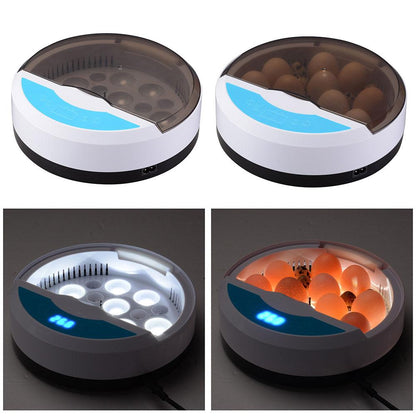Skanto | Egg Incubator for Chicken Eggs Inkubator for Egg Hatching Chicks with Temp Control LED Chicken Hatcher