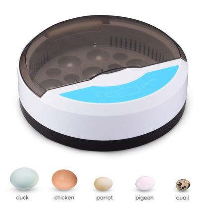 Skanto | Egg Incubator for Chicken Eggs Inkubator for Egg Hatching Chicks with Temp Control LED Chicken Hatcher